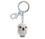 3D Owl Cute Hedwig Silicone Keychain Key Chain for Car Bikes Key Ring