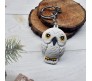 3D Owl Cute Hedwig Silicone Keychain Key Chain for Car Bikes Key Ring