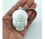 3D Owl Cute Hedwig Silicone Keychain Key Chain for Car Bikes Key Ring