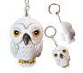 3D Owl Cute Hedwig Silicone Keychain Key Chain for Car Bikes Key Ring