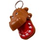 Hippo Teeth Toy Keychain For Kids Hippopotamus Biting Finger Game Dentist Biting Finger Games