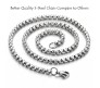 Silver Pegasus Goodluck Charm Galloping Shiny Horse Wings Flying Freedom Stainless Steel with Long 24inch Round Box Chain Necklace Accessories for Men & Women