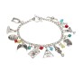 Harry Potter Charms Silver Bracelet With Different Charm Fashion Jewellery Accessory for Girls and Women