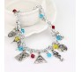 Harry Potter Charms Silver Bracelet With Different Charm Fashion Jewellery Accessory for Girls and Women