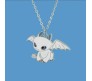 How to Train Your Dragon Toothless Light Fury Inspired Pendant Necklace Fashion Jewellery Accessory for Men and Women