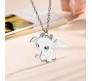 How to Train Your Dragon Toothless Light Fury Inspired Pendant Necklace Fashion Jewellery Accessory for Men and Women