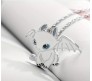 How to Train Your Dragon Toothless Light Fury Inspired Pendant Necklace Fashion Jewellery Accessory for Men and Women
