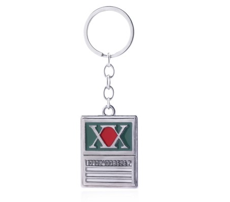 Anime Hunter X Hunter Metal Keychain Key Chain for Car Bikes Key Ring