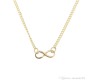 Card + Love Infinity Symbol Pendant Necklace Proposal Anniversary Birthday Gift for Girls and Women