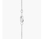 Infinity Pendant Necklace with Chain Dainty Infinity Symbol in Silver Plated for Girls and Women H1