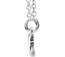 Infinity Pendant Necklace with Chain Dainty Infinity Symbol in Silver Plated for Girls and Women H1
