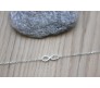 Infinity Bracelet Silver Simple Elegant Stylish Adjustuble for Men and Women