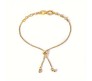 Combo Set of 3 Austrian Crystal Infinity Bracelet silver gold rose gold Gold Rose Gold Simple Elegant Stylish Adjustuble for Women and Girls