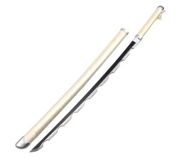 Demon Slayer Cosplay 104 cm Inosuke Hashibira Kamado Wooden Round Nichirin Life Size Replica Katana Perfect for Anime Gift Merchandise Collectibles