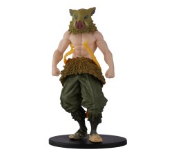 Anime 15cm Demon Slayer Inosuke Hashibira Kimetsu No Yaiba Action Figure Figurine with Stand