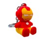 2 in 1 Mobile Holder Iron Man Rubber Keychain Key Chain for Car Bikes Key Ring