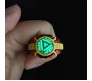 Iron Man Inspired Glow in the Dark Arc Reactor Ring Casual Everyday Fashion for Men and Boys Size 10