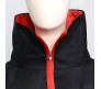 Akatsuki Unisex Long Cloak Robe Coat Dress Itachi Cosplay Costume Uniform Cape Black, XL