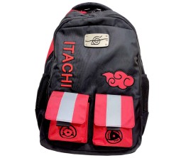  Anime Backpack Laptop Itachi Hidden Leaf Village Back Pack Fits 15.6 Inch Laptop School Bag for Men and Boys