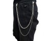 Jeans Chain Stainless Steel Silver Punk Cool Pants Gothic Pocket Hip Hop Biker Trousers Chain Jewelry Accessories for Men and Women D1 Jeans Chain Stainless Steel Silver Punk Cool Pants Gothic Pocket Hip Hop Biker Trousers Chain Jewelry Accessories for Men and Women D1