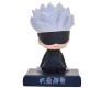 Bobble Head Jujutsu Kaisen Gojo for Car Dashboard Action Figure Toys Bobblehead