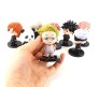 Set of 8 Jujutsu Kaisen Chibi Anime Figures 6-7 cm for Car Dashboard, Cake Decoration, Office Desk and Study Table Multicolor