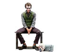Joker Action Figure 25cm Collector Toy for Car Dashboard External Decoration