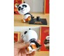Kung Fu Panda Bobble Head for Car Dashboard with Mobile Holder Action Figure Toys Collectible Bobblehead Showpiece For Office Desk Table Top Toy For Kids and Adults Multicolor