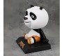 Kung Fu Panda Bobble Head for Car Dashboard with Mobile Holder Action Figure Toys Collectible Bobblehead Showpiece For Office Desk Table Top Toy For Kids and Adults Multicolor