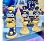 Anime Set of 6 Kuromi Action Figure Limited Edition Approx 15cm Mini Figure for Car Dashboard, Decoration Figurines, Cake, Office Desk & Study Table for Kids