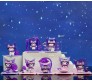 Anime Set of 8 Kuromi Action Figure Limited Edition 6-7cm Mini Figure for Car Dashboard, Decoration Figurines, Cake, Office Desk & Study Table for Kids