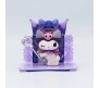 Anime Set of 8 Kuromi Action Figure Limited Edition 6-7cm Mini Figure for Car Dashboard, Decoration Figurines, Cake, Office Desk & Study Table for Kids