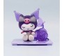 Anime Set of 8 Kuromi Action Figure Limited Edition 6-7cm Mini Figure for Car Dashboard, Decoration Figurines, Cake, Office Desk & Study Table for Kids