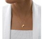 Gold Plated Initial E Pendant Necklace With Heart For Women Dainty Alphabet Necklaces With Adjustable Chain Letter Chains Gifts Alphabets Name Women N Girls