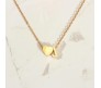 Gold Plated Initial J Pendant Necklace With Heart For Women Dainty Alphabet Necklaces With Adjustable Chain Letter Chains Gifts Alphabets Name Women N Girls