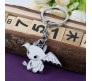 How To Train Your Dragon Toothless Metal Light Fury Keychain Key Chain for Car Bikes Key Ring