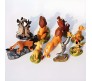 Lion King Set of 9 Action Figure 5-9CM Limited Edition for Car Dashboard, Decoration, Cake, Office Desk & Study Table Toy