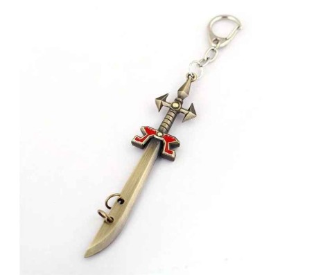 Game Sword of Shadows Sword Metal Gamer Keychain Key Chain for Car Bike Men Women Key Ring