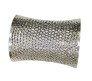 Long Dotted Silver Style Open Hand Cuff Bracelet Bangles Party Style Wear Big Bracelets For Women and Girls D1