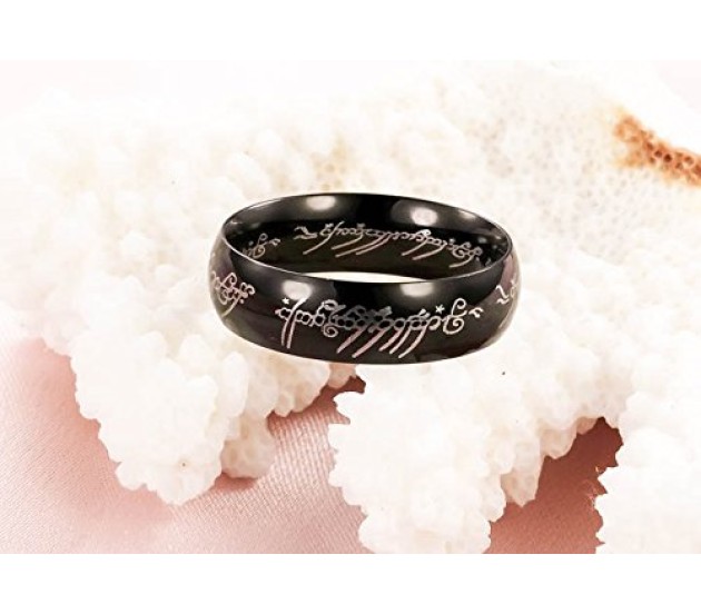 Brushed Black Tungsten Ring for Men Women, Rustic Black Wedding Ring, 6mm  8mm, Black Wedding Band Tungsten Carbide Beveled Edges, Black Ring