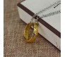 Lord of the Rings Inspired Ring Pendant Gold Plated Carved Words LOTR Necklace Jewelry For Men and Women