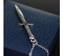 Lord of the Rings Inspired Hobbit Sword Pendant Necklace Jewelry For Men and Women