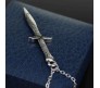 Lord of the Rings Inspired Hobbit Sword Pendant Necklace Jewelry For Men and Women