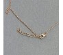 Card + Lucky or For Luck Horse Shoe Symbol Pendant Necklace for Girls and Women