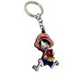 Anime One Piece Luffy Action Figure Metal Keychain Key Chain for Car Bikes Key Ring