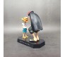 Anime One Piece Luffy and Shanks Action Figure 18 cm Collectible for Office Desk & Study Table, Car Dashboard, Decoration and Cake Topper Toys for Fans