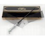 Lucius Malfoy Magic Wand With Box Premium Polyresin Metal Core Collectible With Card and Ticket Cum Cosplay Accessory