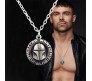Mandalorian Inspired Pendant Necklace Fashion Star Wars Jewellery Accessory for Men and Women