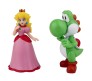 Set of 5 Super Mario Brothers Luigi Action Figure 9.5-10 cm Game Figures Collectible Toy Figurines Multicolor