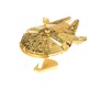Millenium Falcon Space Ship Star Wars 3D Metal Puzzle Toys 7cm Collectible Table Top Gift For Adults